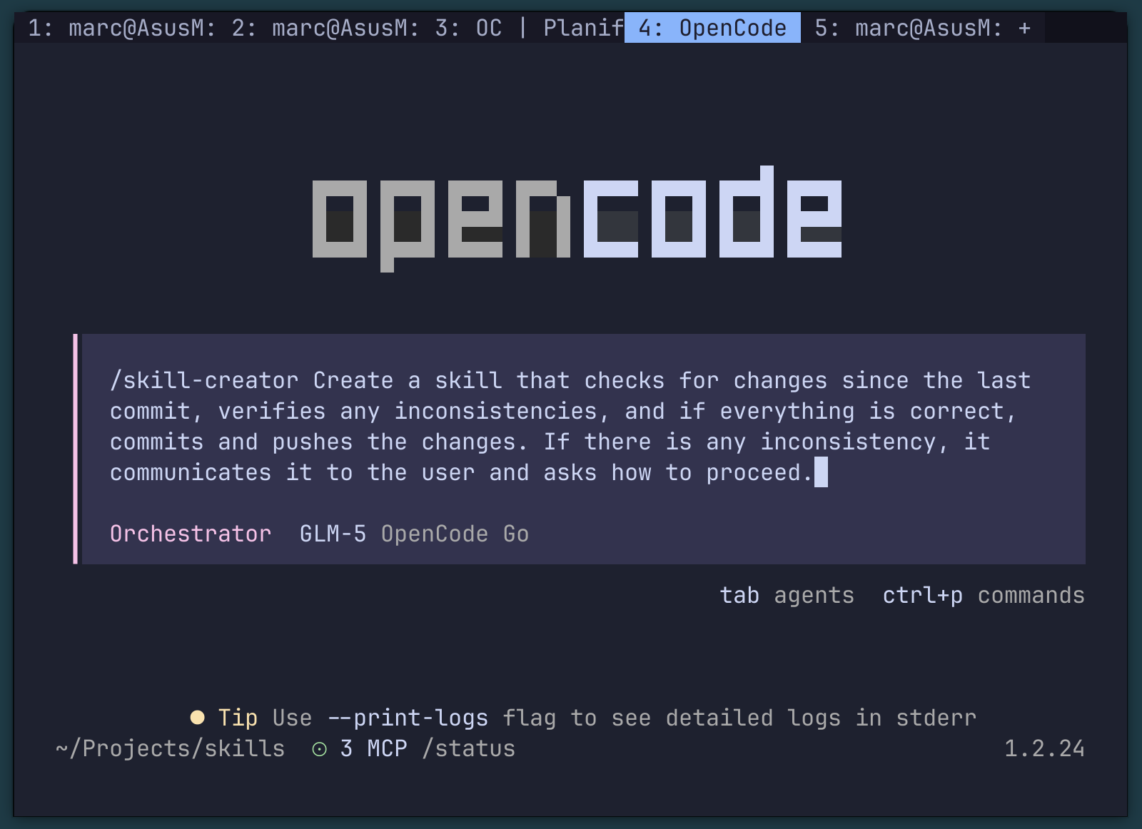 Generated skill structure